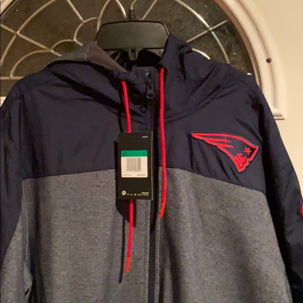 Nike New England Patriots zipper hoodie